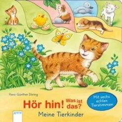 Hör Hin! Was Ist Das? Meine Tierkinder, Soundbuch Mit Tiergeräuschen