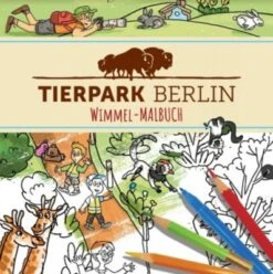 Wimmelbuchverlag Tierpark Berlin Wimmel-Malbuch