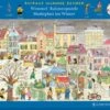 Wimmel-Rahmenpuzzle Winter Motiv Marktplatz