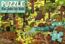 Magellan Verlag Ein Jahr Im Wald - Puzzle
