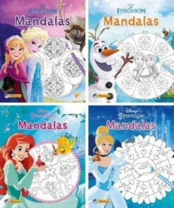 Nelson Verlag Nelson Mini-Bücher: Disney Mandalas 1-4