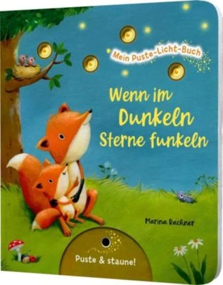 Mein Puste-Licht-Buch: Wenn Im Dunkeln Sterne Funkeln