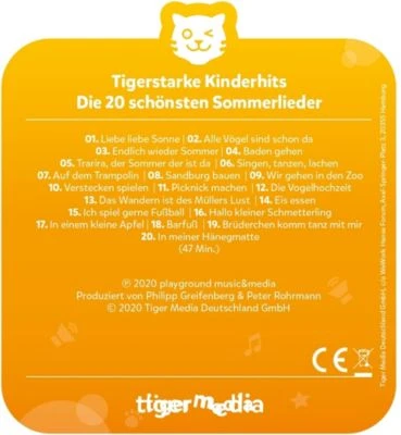 Tigerbox Tigercard - Die 20 Schönsten Sommerlieder – Bild 4