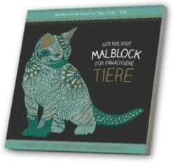 Media Verlagsgesellschaft Der Kreative Malblock Für Erwachsene - Tiere, M. Audio-CD. Bd.1