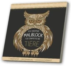 Media Verlagsgesellschaft Der Kreative Malblock Für Erwachsene - Tiere, M. Audio-CD. Bd.2