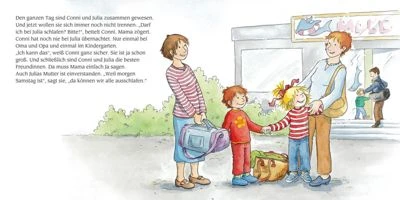 LESEMAUS 207: "Conni übernachtet Bei Julia" + "Conni In Den Bergen" Conni Doppelband – Bild 2