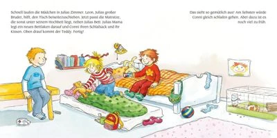 LESEMAUS 207: "Conni übernachtet Bei Julia" + "Conni In Den Bergen" Conni Doppelband – Bild 4