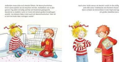 LESEMAUS 207: "Conni übernachtet Bei Julia" + "Conni In Den Bergen" Conni Doppelband – Bild 5