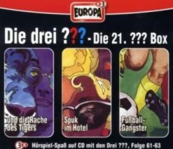 Die Drei Fragezeichen, Die 21. Box, Folge 61-63, 3 Audio-CDs