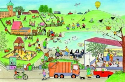 Frühlings-Wimmelbuch, Midi-Ausgabe – Bild 2