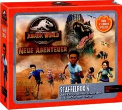 Jurassic World - Neue Abenteuer, Staffelbox 4, 3 Audio-CDs