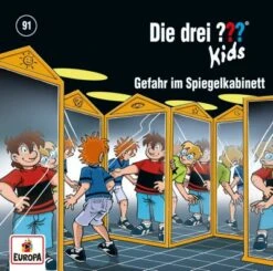 EUROPA CD Die Drei ??? Kids 91 - Gefahr Im Spiegelkabinett