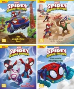 Nelson Verlag Nelson Mini-Bücher: 4er Marvel: Spidey Und Seine Super-Freunde: 1-4