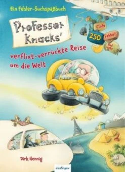 Professor Knacks' Verflixt-verrückte Reise Um Die Welt, Ein Fehler-Suchspaßbuch