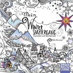 Mein Winterspaziergang - Ausmalen Und Durchatmen