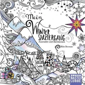 Mein Winterspaziergang - Ausmalen Und Durchatmen