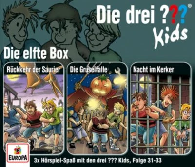 CD Die Drei ??? Kids 11 - 3er Box (Folgen 31-33)