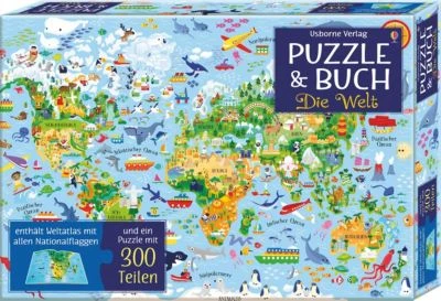 Puzzle Und Buch: Die Welt